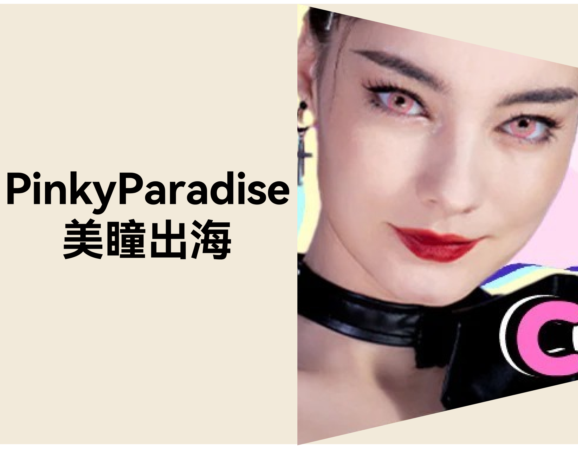 怎样让美瞳品牌出海？？？？？？Pinky Paradise 月访50万+的自力站做法