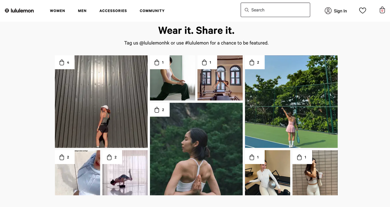 瑜伽衣饰品牌 Lululemon官网