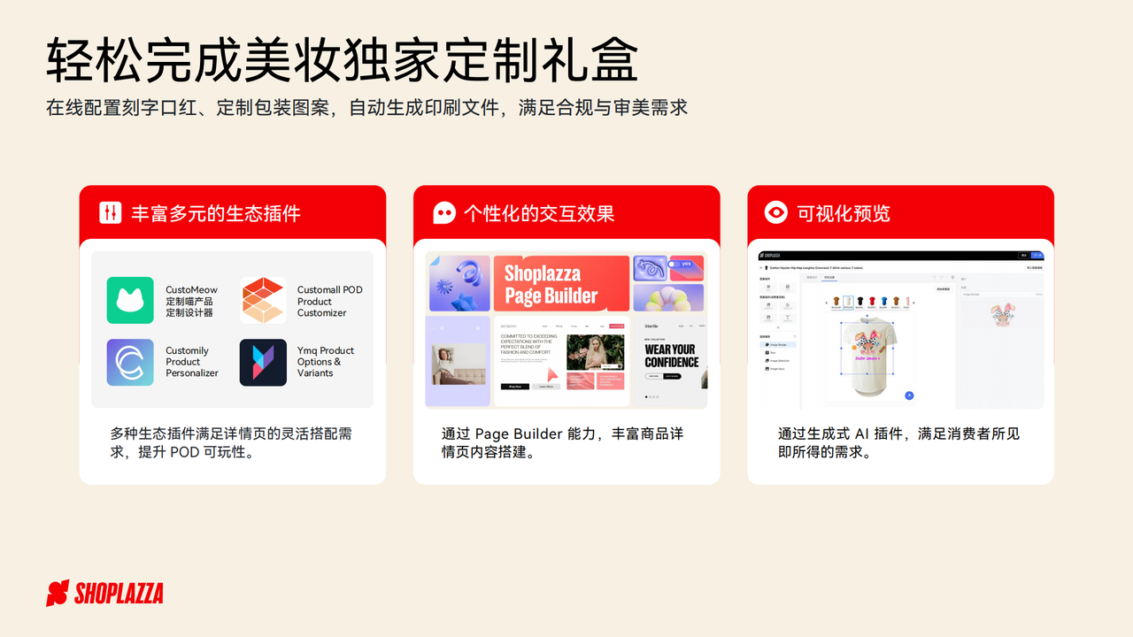 智能商品定制