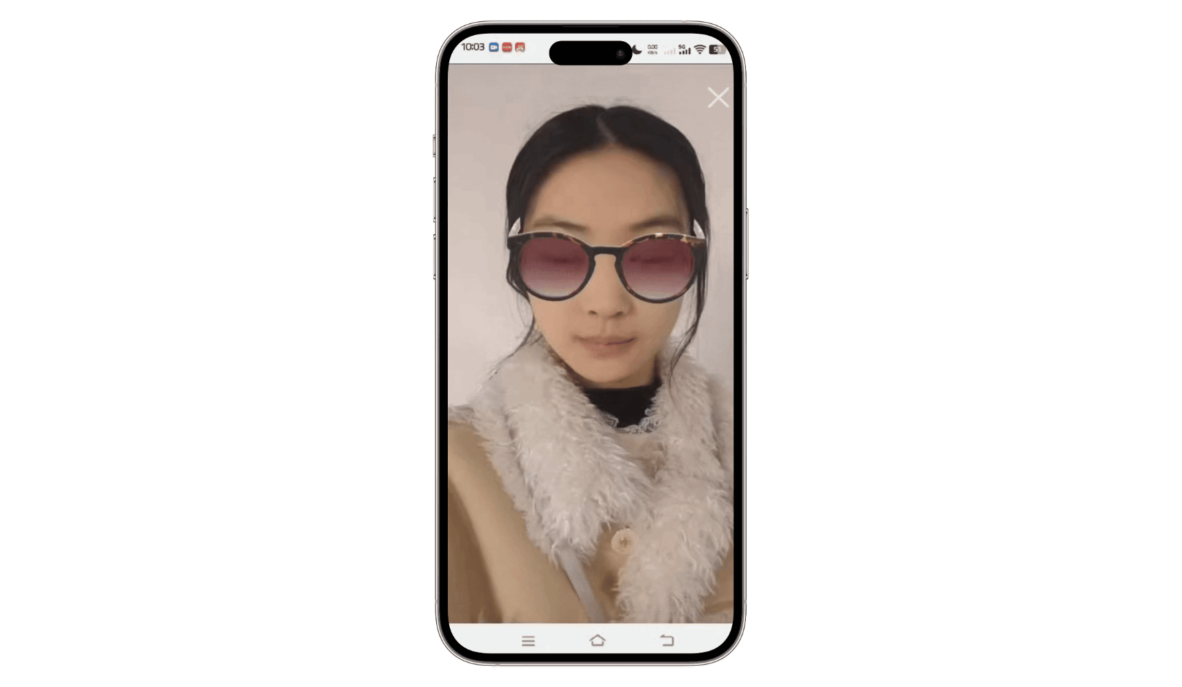 眼镜虚拟试戴