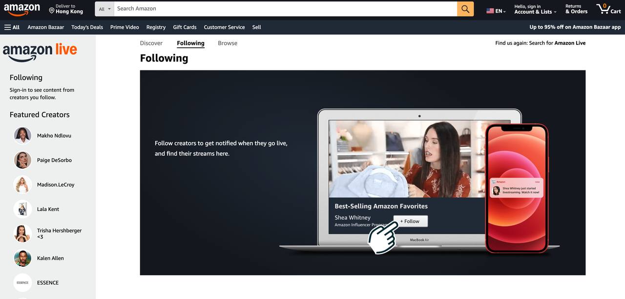 Amazon Live